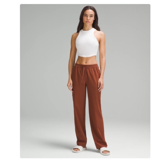 Lululemon Straight-Leg Mid-Rise Pant Luxtreme *Regular Size Large - Picture 1 of 4